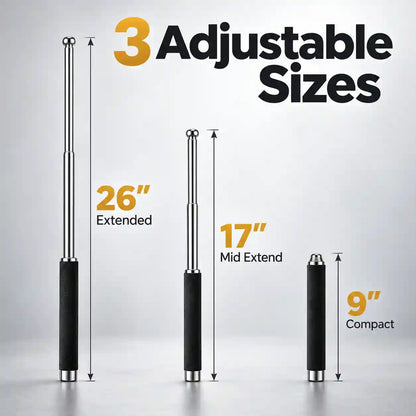 Compact Telescopic Baton - Heavy Duty Construction